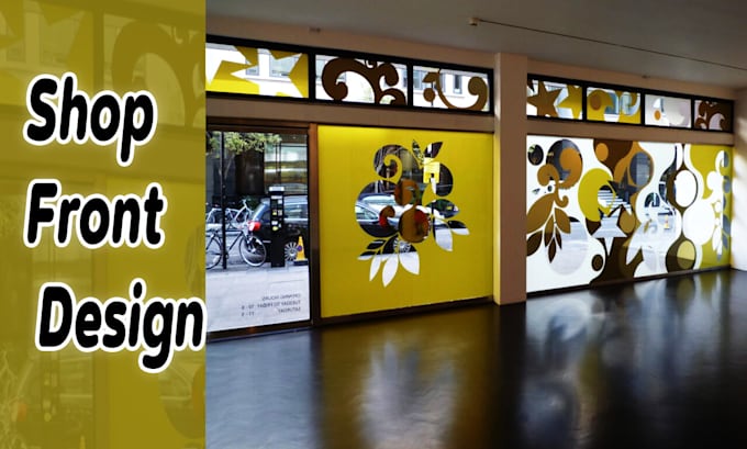 Gig Preview - Do awesome, VIP, premium shop front, billboard window, graphics, signage, yards