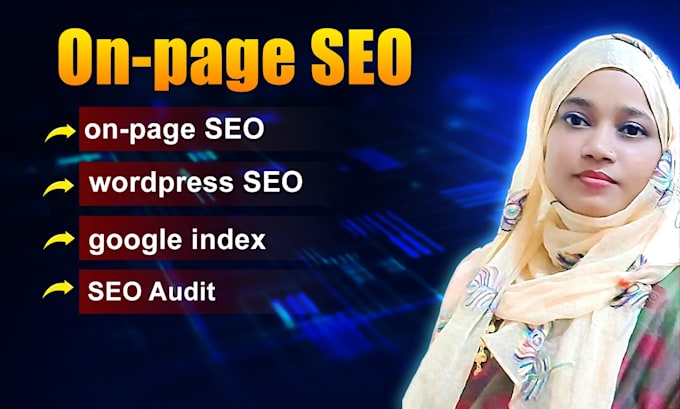 Gig Preview - On page SEO on page optimization  google indexing  for your website