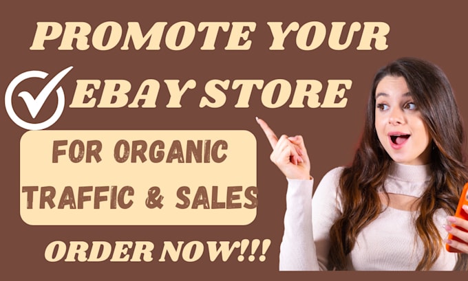 Gig Preview - Promote and manage your ebay store ebay seo listing to boost rank and sales