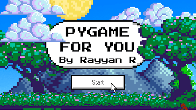 Bestseller - create a simple game with pygame for you