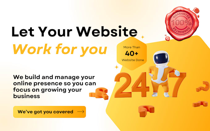 Bestseller - create a free website and take care of everything for you