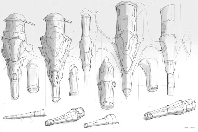 Gig Preview - Do industrial or product design concept sketches