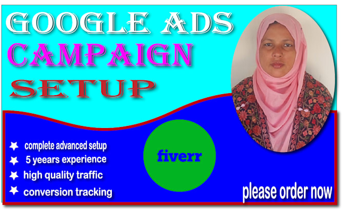 Gig Preview - Setup your google ads adwords PPC campaigns