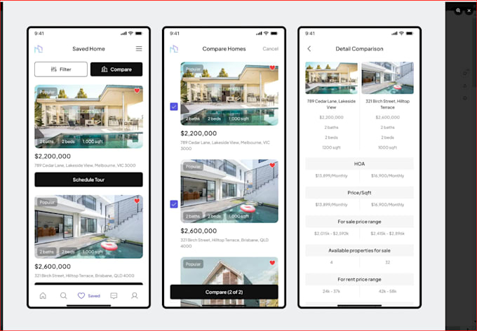 Gig Preview - Build real estate app and website, property listing , sell, buy, rent and ads