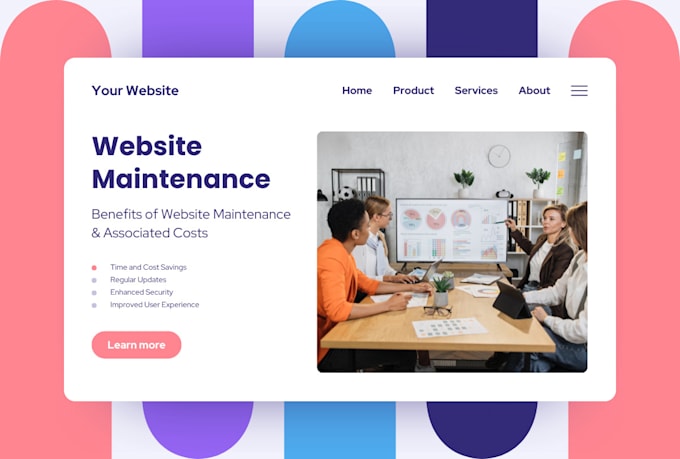 Gig Preview - Professional website upgrade and maintenance services