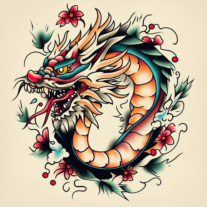 Bestseller - do traditional or old school tattoo designs for you