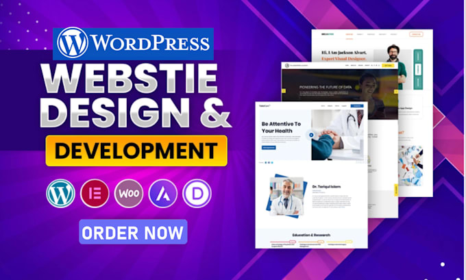 Bestseller - design, redesign a fully responsive wordpress website