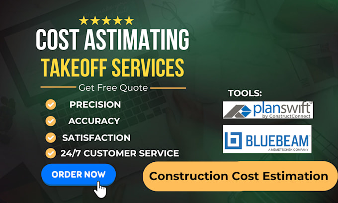 Gig Preview - Do accurate cost estimation and material take off for all construction trades