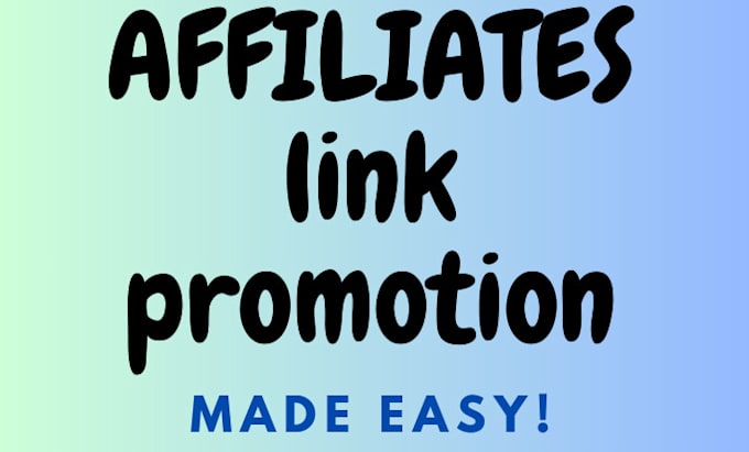 Gig Preview - Do clickbank affiliate link website marketing promotion link