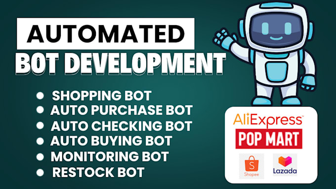 Gig Preview - Do auto purchase bot, shopping bot, auto buying bot, checkout bot, telegram bot