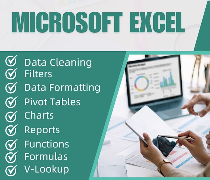 Gig Preview - Clean, organize, automate and analyze data in excel