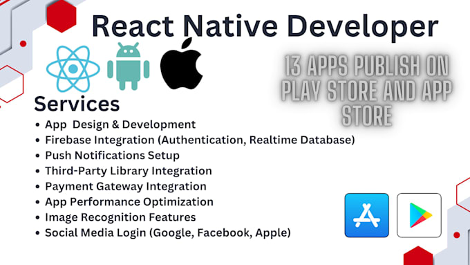 Gig Preview - Be your react native mobile app developer