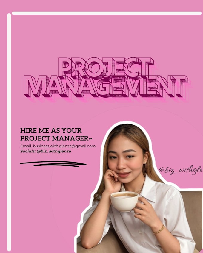 Gig Preview - Be your project manager