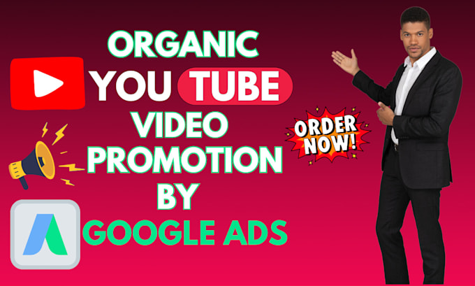 Gig Preview - Do organic you tube video promotion with google ads