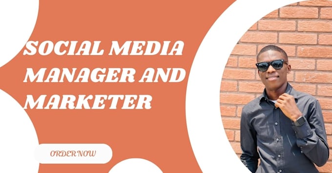 Gig Preview - Be your social media manager, marketer and social media pagesetup