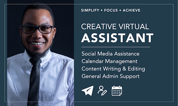 Gig Preview - Be your personal virtual assistant and social media admin