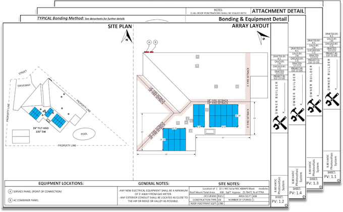 Gig Preview - Design solar pv design permit