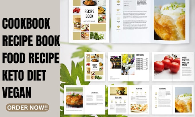 Bestseller - write cookbook recipe book, cookbook design and formatting as cookbook writer