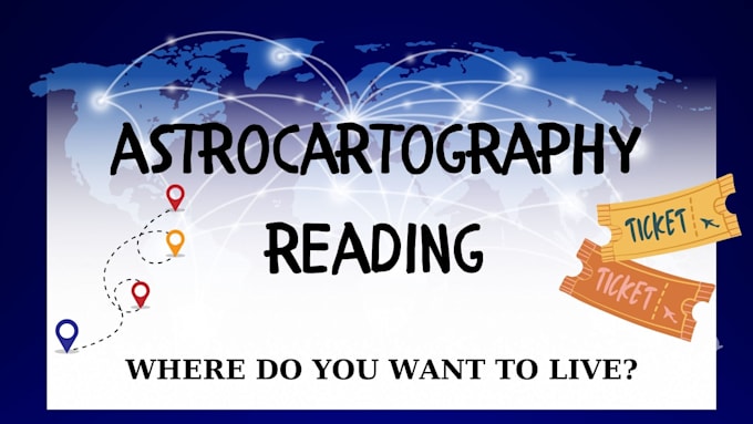 Gig Preview - Do your astrocartography analysis