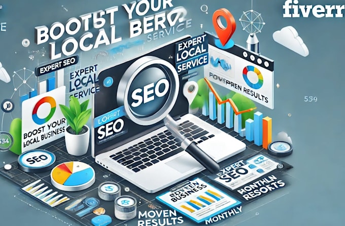 Gig Preview - Boost your local business with monthly local SEO service