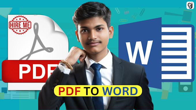 Gig Preview - Do PDF to word fastly