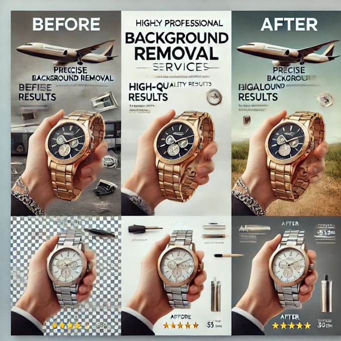 Bestseller - remove background from 15 images professionally