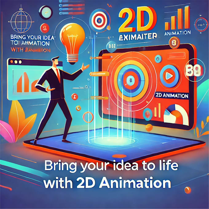 Gig Preview - Create a premium 2d animated explainer video for your brand