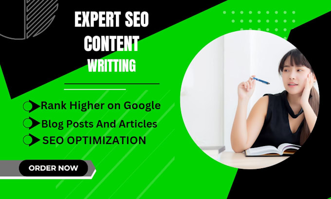 Gig Preview - Seo optimized content writing for local artisans rank higher