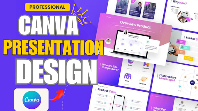 Bestseller - do design stunning powerpoint and canva presentations