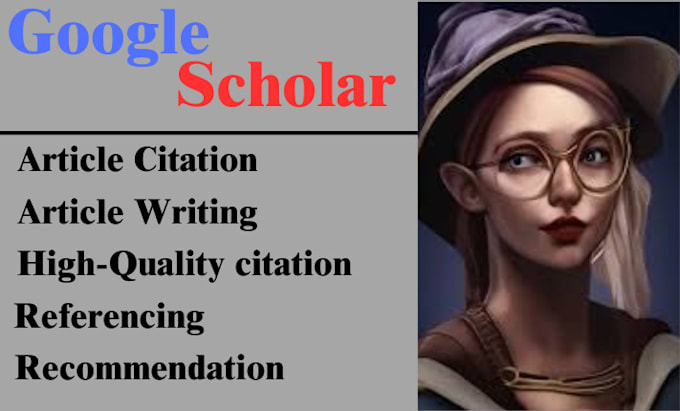 Gig Preview - Increase google scholar citation journal researchgate h index