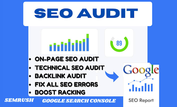 Gig Preview - Do a complete website SEO audit to boost rankings and traffic