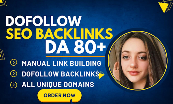 Gig Preview - Provide high quality seo backlinks via manual high da authority link building