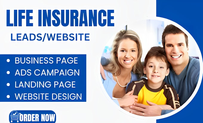 Gig Preview - Life insurance leads insurance leads iul insurance lead insurance website