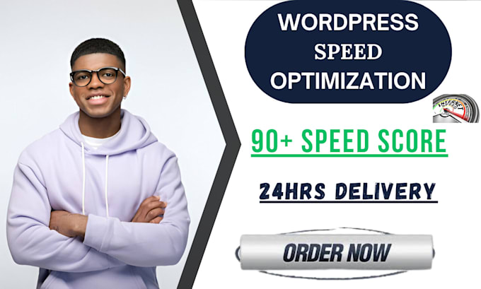 Gig Preview - Speed up wordpress speed optimization for pagespeed insights and gt metrix