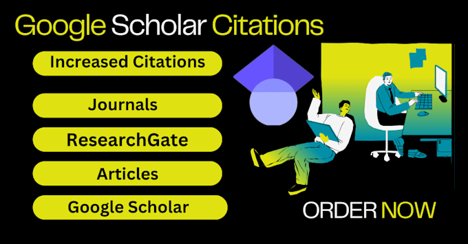 Gig Preview - Increase google scholar citations