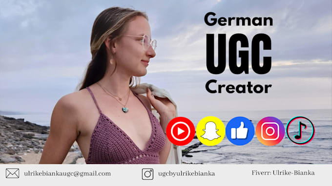 Gig Preview - Create your authentic ugc video