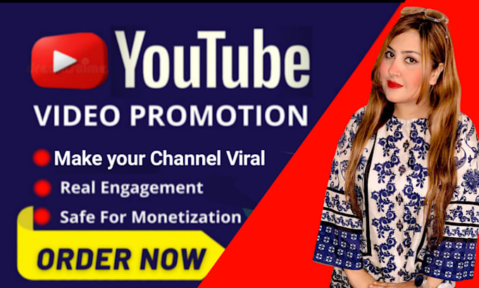 Gig Preview - Do organic youtube video promotion for channel monetization