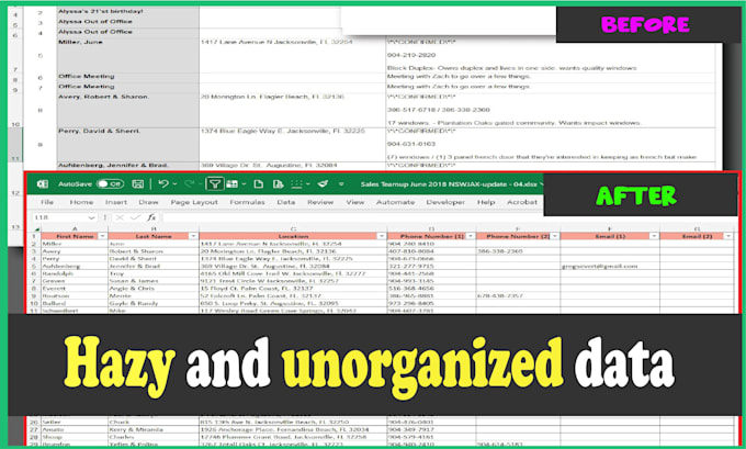 Gig Preview - Do provide the ms excel data cleaning and fastest data entry