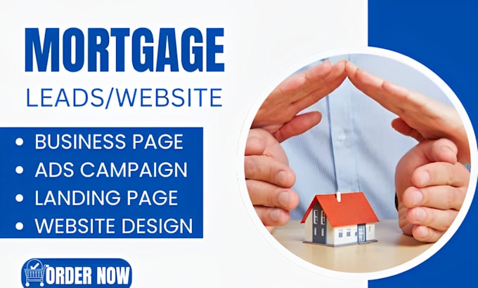 Bestseller - generate mortgage protection leads and design a converting website for brokers