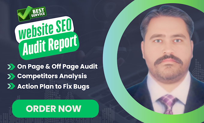 Gig Preview - Create SEO audit report for your website and action plan for high ranking