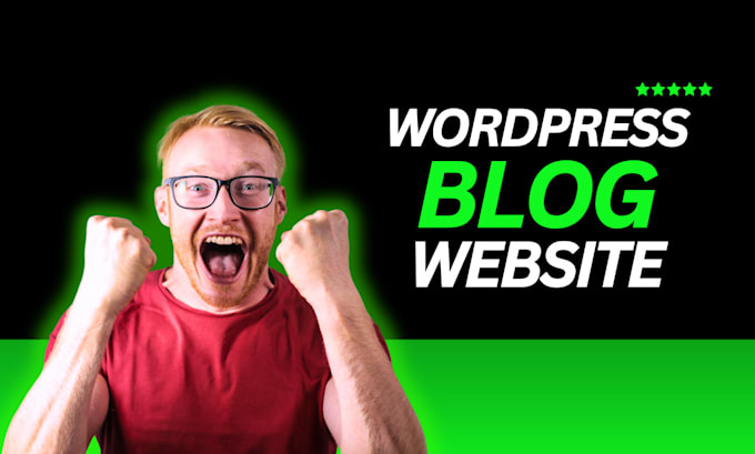 Gig Preview - Build a clean and professional wordpress blog or news website