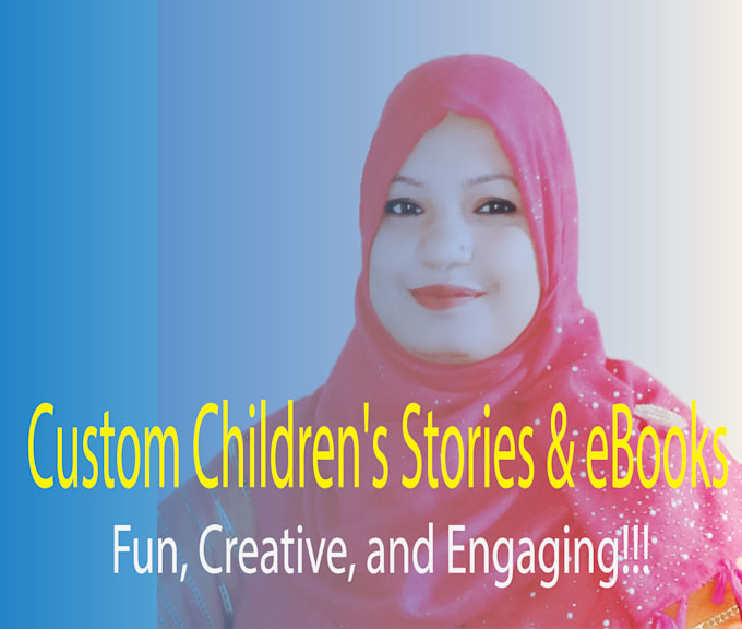 Gig Preview - Ghostwrite engaging childrens stories or ebooks