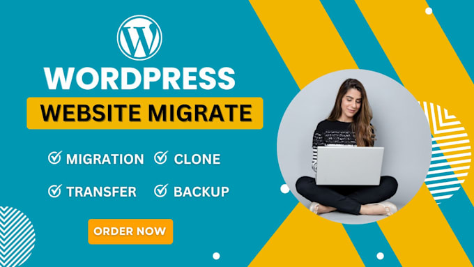 Gig Preview - Migrate wordpress backup and website migration hosting safely