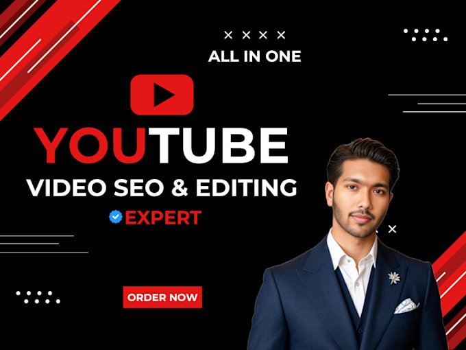 Gig Preview - Do video SEO and video editing for your youtube channel