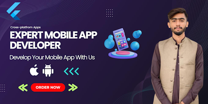 Gig Preview - Do flutter mobile app development android ios app development, flutter developer