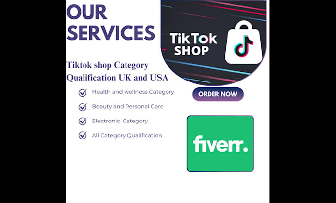 Gig Preview - Unlock tiktok shop beauty and heath category in 12 hours