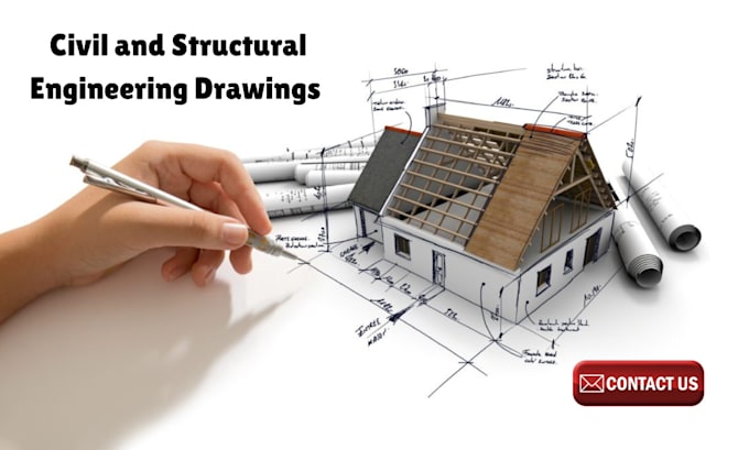 Gig Preview - Autocad 2d drawings for civil and structural engineering projects