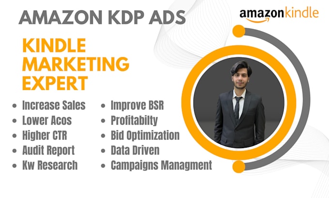 Bestseller - launch and manage amazon kindle PPC ads, KDP marketing, books promotion