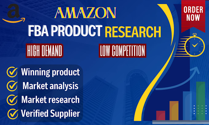 Gig Preview - Be your expert amazon fba wholesale product researcher