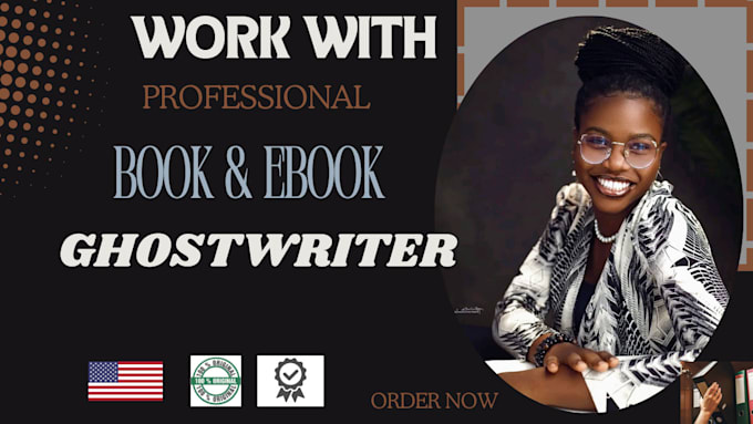 Gig Preview - Be your ghostwriter or writer for non fiction book and ebook